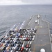 Sailors' cars transported by USS Ronald Reagan