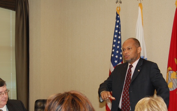 Industry day discussion focuses on business system policy