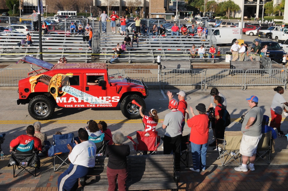 Marines make a splash at the Gator bowl