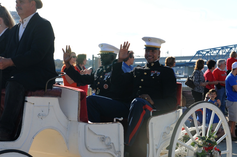 Marines make a splash at Gator Bowl