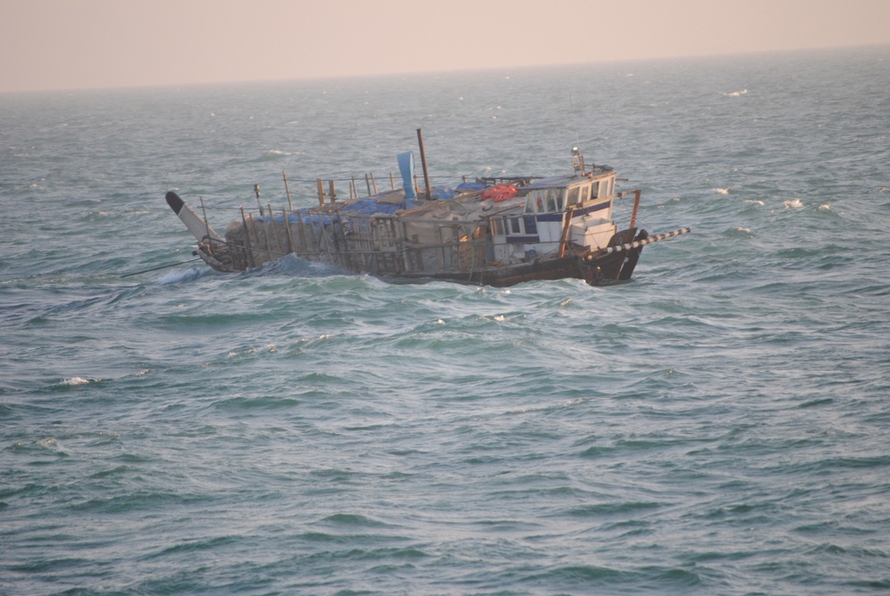 US Coast Guard helps Iranian mariners