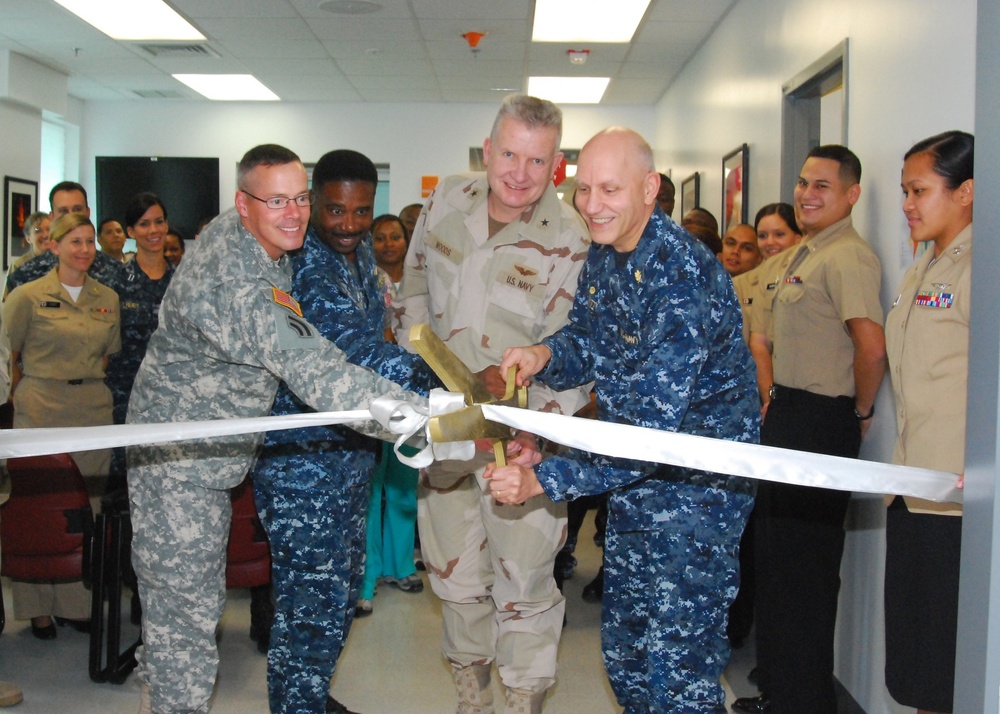 Opening of US Naval Hospital Guantanamo Bay's primary care clinic