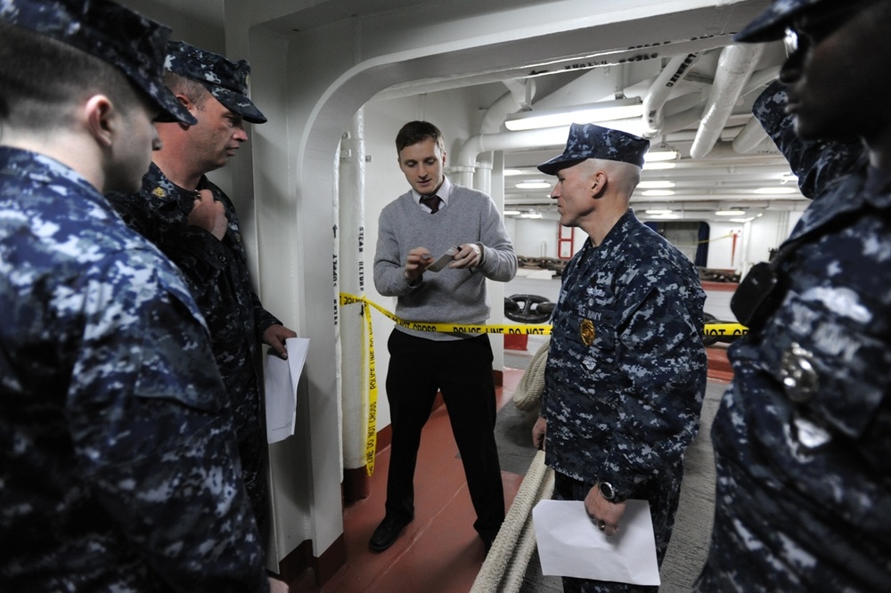 NCIS convention aboard USS George Washington