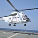 USS Whidbey Island replenishment at sea