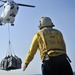 USS Whidbey Island replenishment at sea