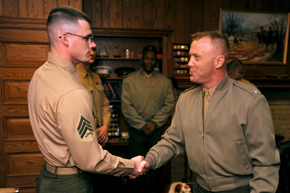 Florence man selected as next color sergeant of the Marine Corps