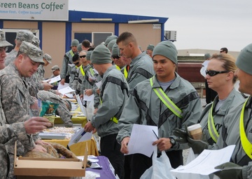 Camp Buehring holds its first Warrior Wellness Expo