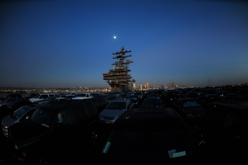 USS Ronald Reagan scheduled dock- planned incremental availability maintenance