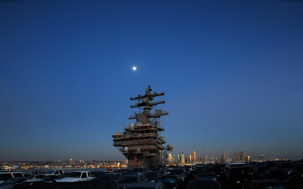 USS Ronald Reagan scheduled dock- planned incremental availability maintenance