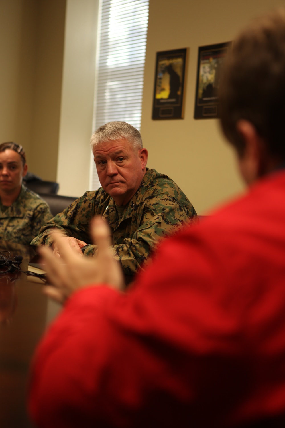 Gurganus visits Camp Lejeune, discusses future of Afghanistan