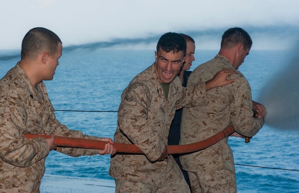 USS Makin Island maiden deployment