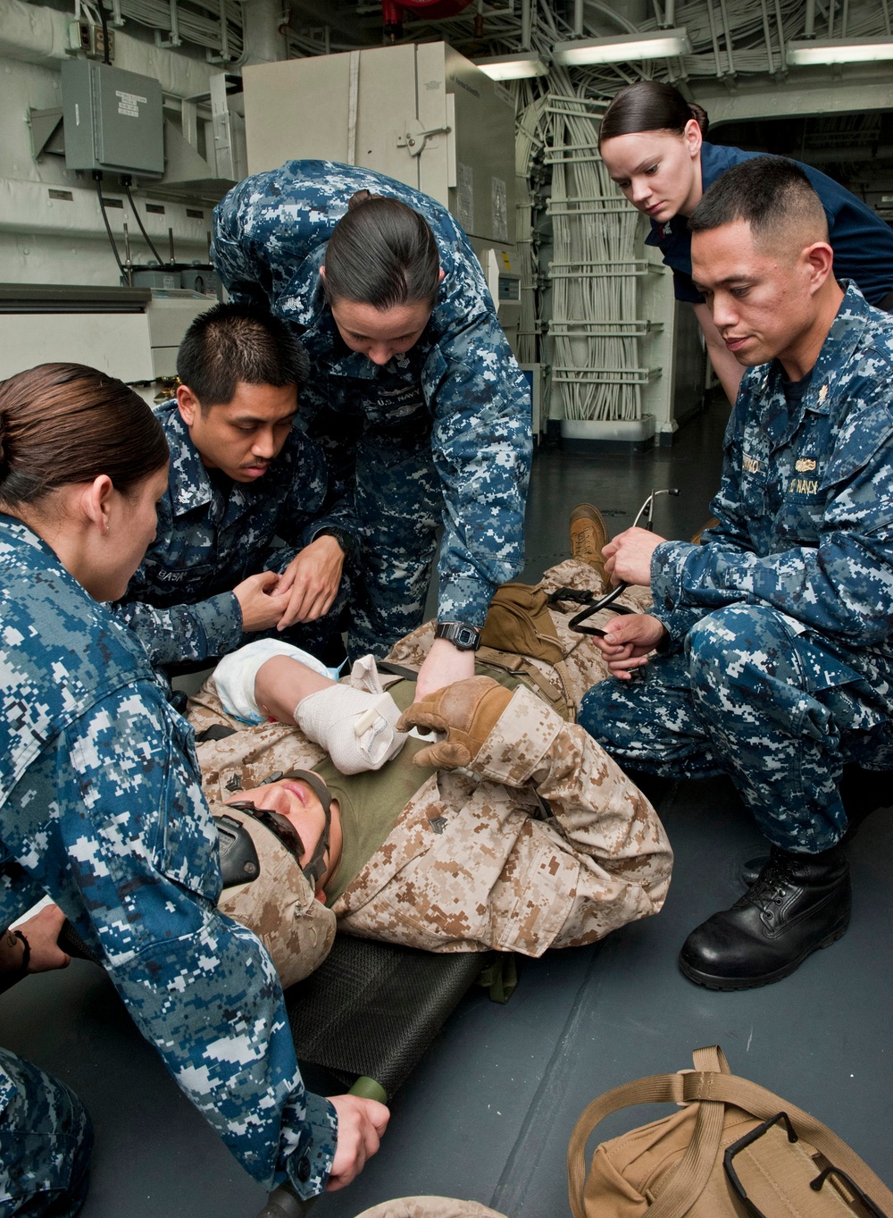 USS Makin Island maiden deployment
