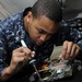 USS Carl Vinson sailors at work