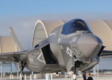 Lightning strikes twice for 2nd MAW: Marine Corps welcomes first F-35B aircraft to its fleet