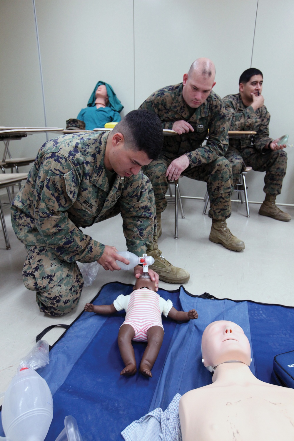 Marines, sailors gain lifesaving skills during training