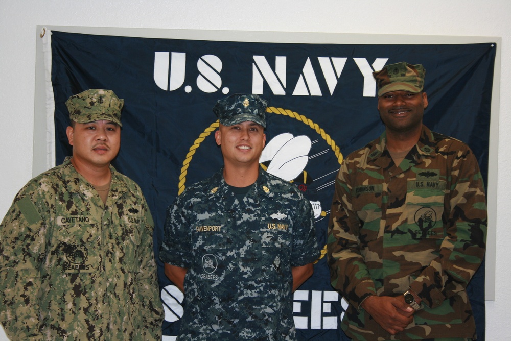 Seabee uniforms in transition