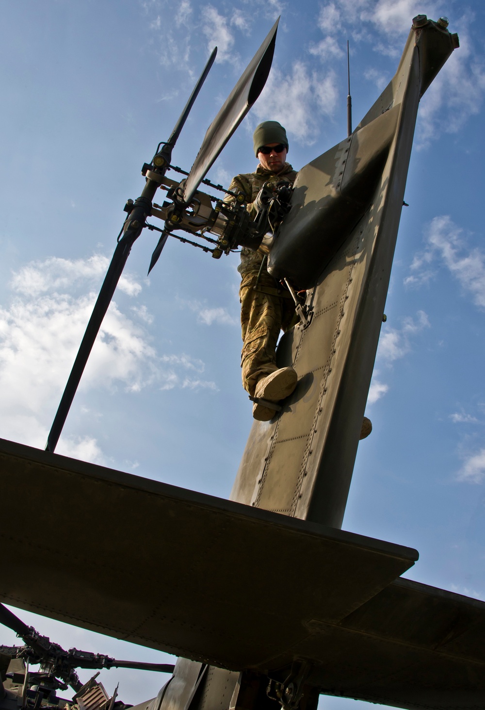 Flightline at FOB Kunduz