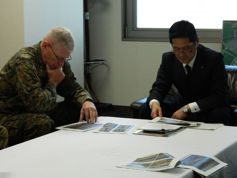 Marines return to Sendai, Oshima Island