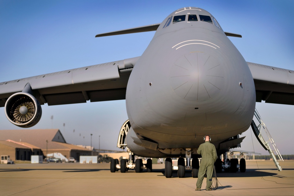 Loading aerospace ground equipment