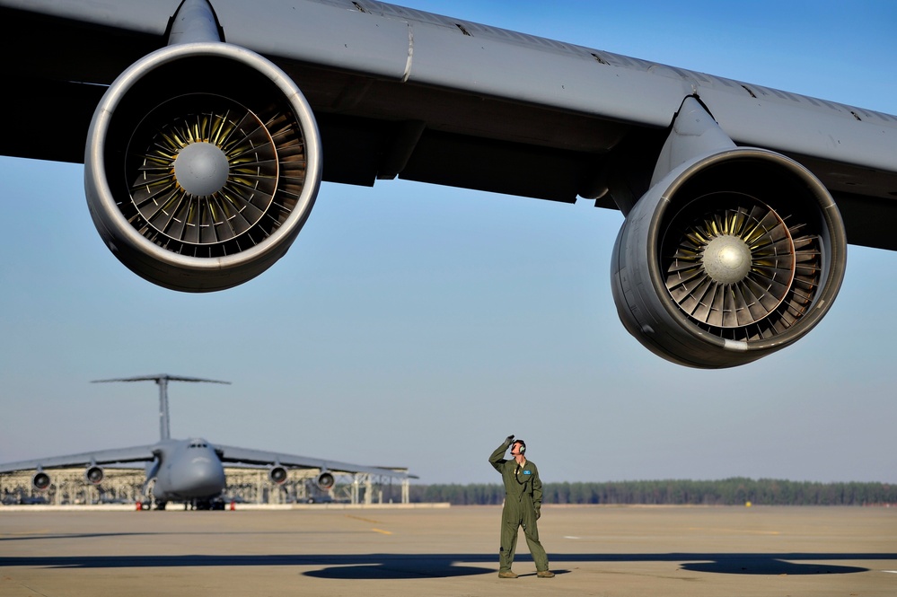 Loading aerospace ground equipment