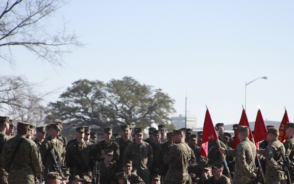 Support squadron hikes to strengthen readiness, build unit camaraderie