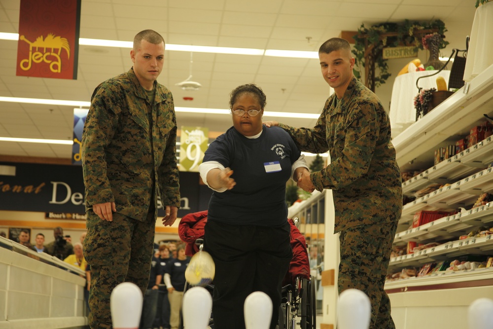Cherry Point commissary hosts Special Olympics