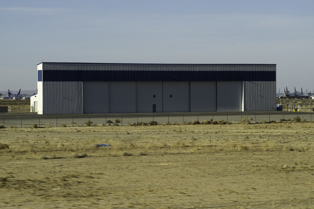 New 163rd Reconnaissance Wing Air Guard hangar