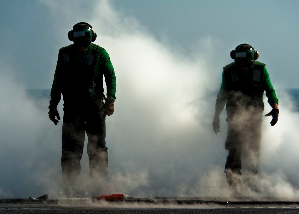 USS John C. Stennis action