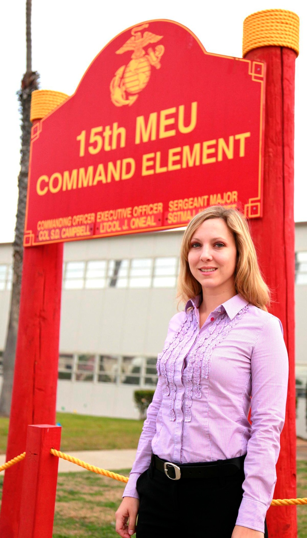 DVIDS - News - 15th MEU welcomes new family readiness officer