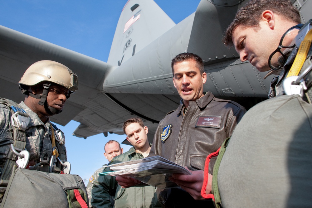 Yokota airmen and U.S. Army perform joint airfield surge operations