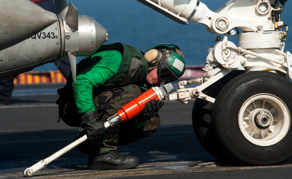 USS John C. Stennis in the Arabian Sea