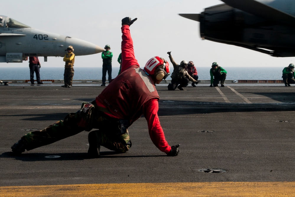 USS John C. Stennis in the Arabian Sea