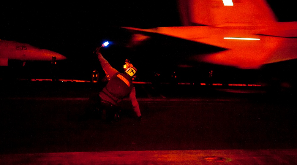 USS John C. Stennis in the Arabian Sea