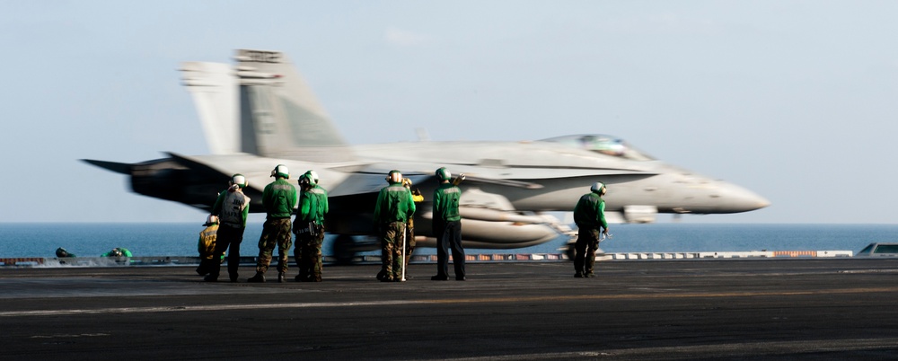 USS John C. Stennis in the Arabian Sea