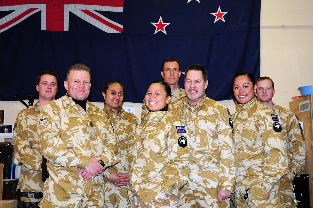 New Zealand Element serves as logistical gateway