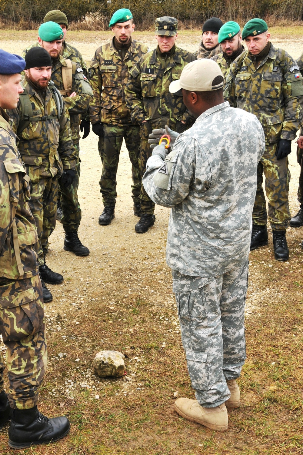 Multinational training at the Joint Multinational Readiness Center in Germany