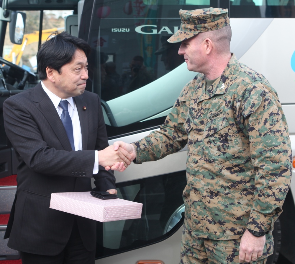 31st MEU Marines return to site of Oshima Island disaster assistance