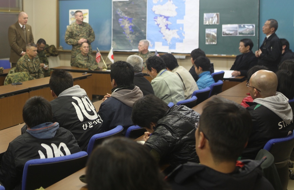 31st MEU Marines return to site of Oshima Island disaster assistance