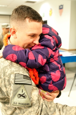 Welcome home daddy