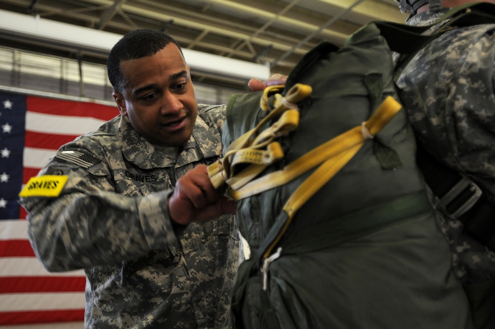 Falcon Brigade paratroopers conduct first airborne operations after returning home from deployment