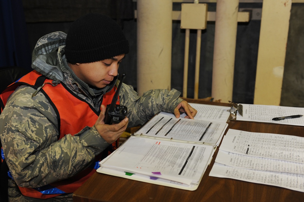 Misawa airmen display skills during operational readiness inspection