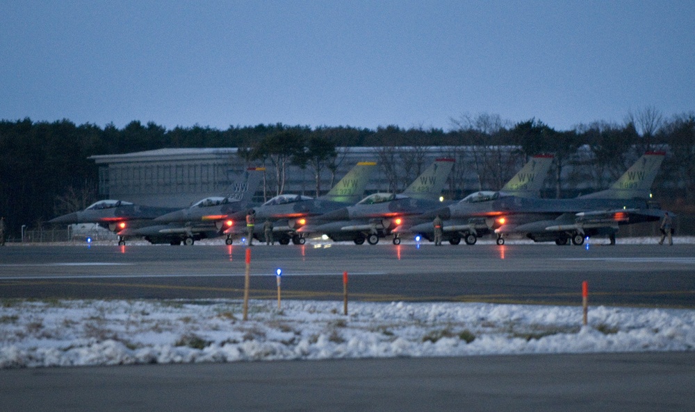 Misawa airmen display their warrior skills