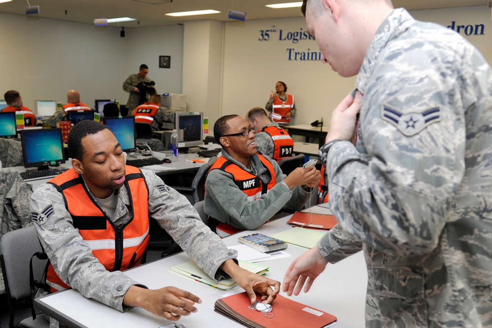 Misawa airmen display their warrior skills