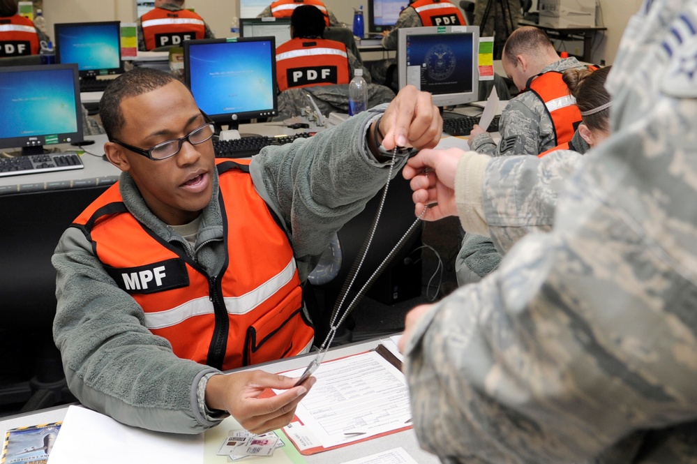 Misawa airmen display their warrior skills