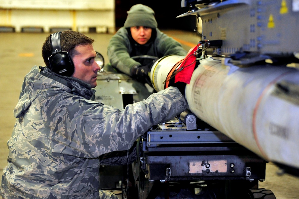 Misawa airmen display their warrior skills