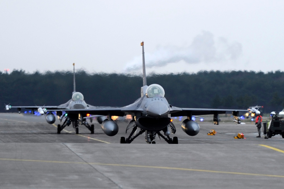 Misawa jets launch during base inspection