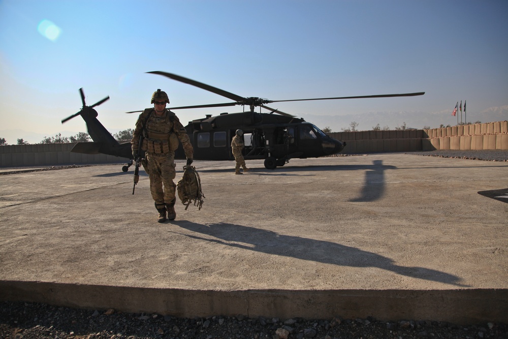 1st Cavalry Division's command sergeants major visit Nangarhar