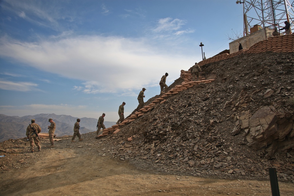 1st Cavalry Division's command sergeants major visit Nangarhar