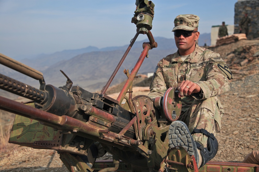 1st Cavalry Division's command sergeants major visit Nangarhar