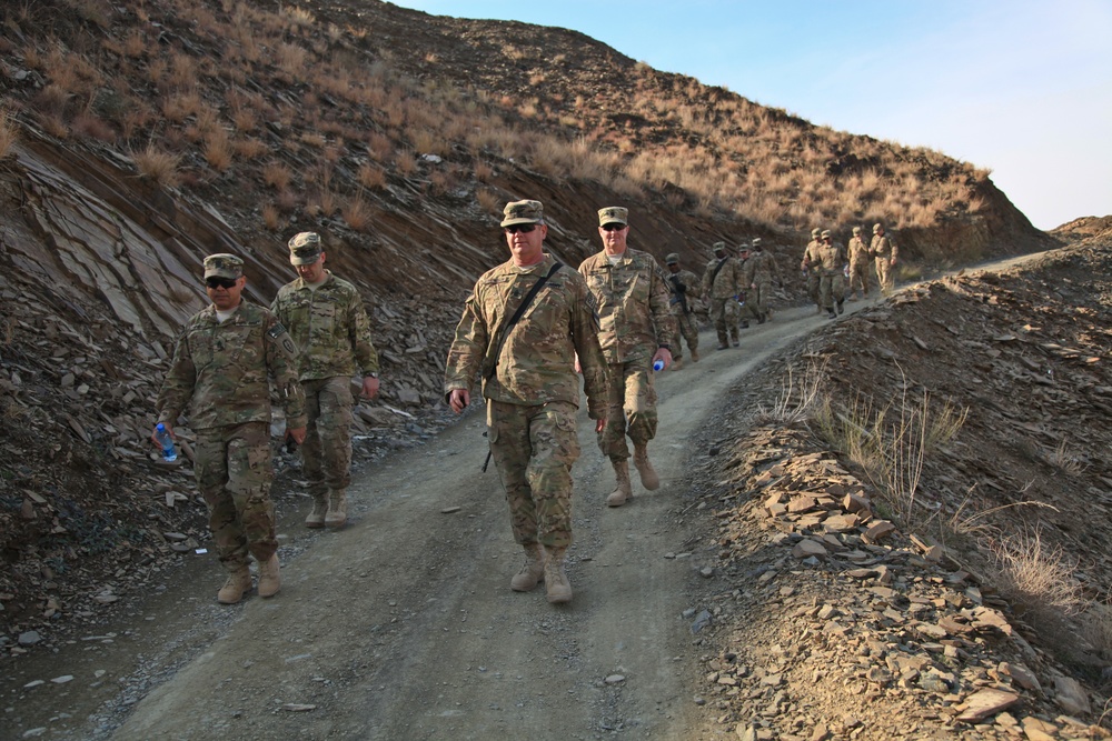 1st Cavalry Division's command sergeants major visit Nangarhar